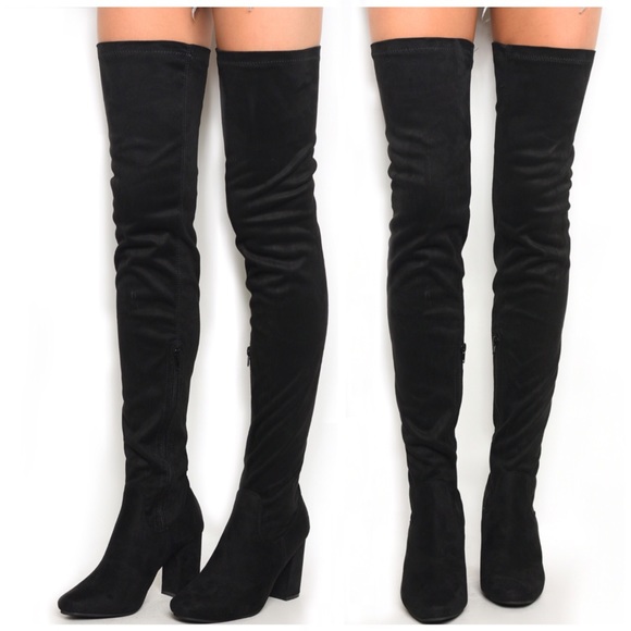 😍🎉HP🎉5🌟Faux Suede Thigh High Boots - Picture 3 of 6